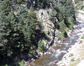 Boulder Creek canyon section