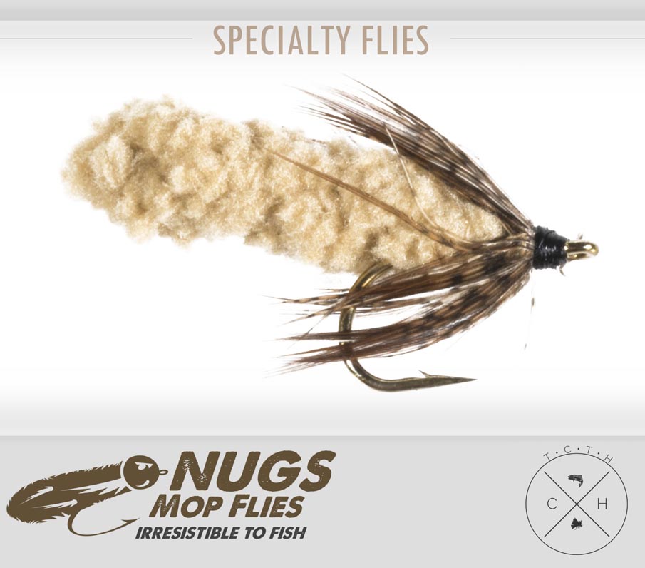 Nugs Partridge Collar Mop Fly - Tan