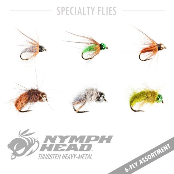 Nymph Head Caddis Nymphs - 6 pack
